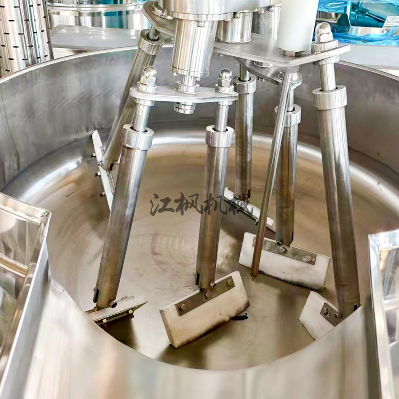 江枫平底多头搅拌炒锅也称多爪行星炒锅、多头搅拌炒锅